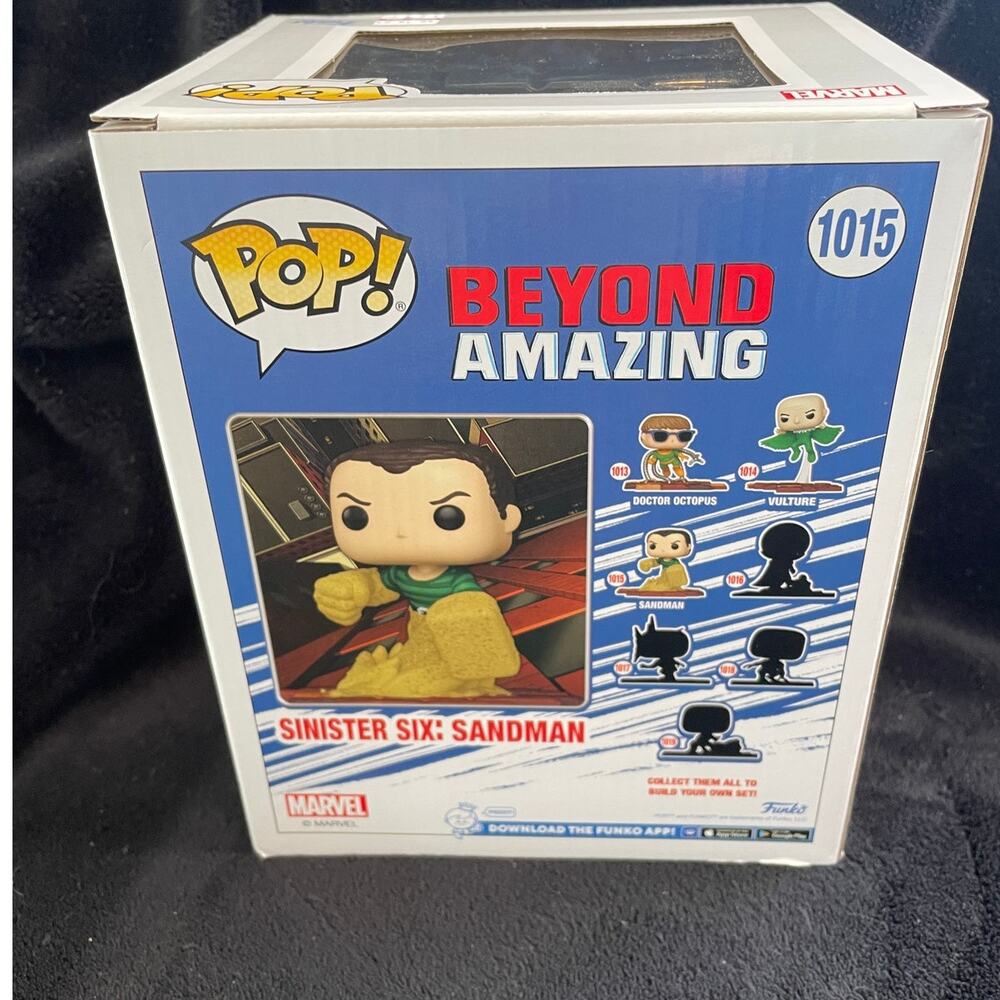 NWT Funko Pop! Deluxe: Marvel - Sinister Six: Sandman - Amazon (Exclusive) #1015 - Picture 2 of 2